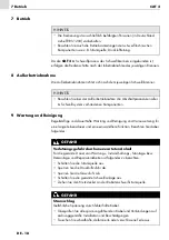 Preview for 18 page of Abicor Binzel CAT3 Operating Instructions Manual