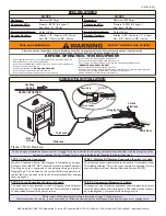 Предварительный просмотр 3 страницы Abicor Binzel G3000 Warnings And Safety, Parts Breakdown, Hook-Up Procedure, Specifications And Operation