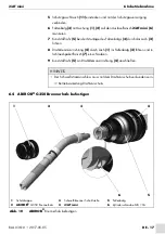 Предварительный просмотр 17 страницы Abicor Binzel iCAT mini ABIROB G Operating Instructions Manual