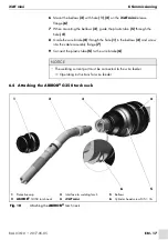 Предварительный просмотр 41 страницы Abicor Binzel iCAT mini ABIROB G Operating Instructions Manual