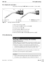 Предварительный просмотр 45 страницы Abicor Binzel iCAT mini ABIROB G Operating Instructions Manual