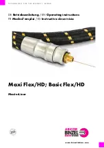 Abicor Binzel MasterLiner Basic Flex/HD Operating Instructions Manual предпросмотр