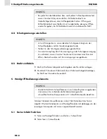 Preview for 8 page of Abicor Binzel MB ERGO 14 Operating Instructions Manual