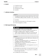 Preview for 9 page of Abicor Binzel MB ERGO 14 Operating Instructions Manual