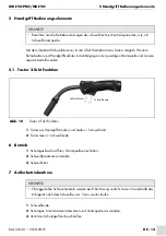 Предварительный просмотр 13 страницы Abicor Binzel MB EVO PRO Series Operating Instructions Manual