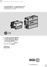 Abicor Binzel MFS-V2 Operating Instructions Manual preview