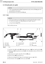 Предварительный просмотр 26 страницы Abicor Binzel PP Plus 36D Operating Instructions Manual