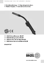 Предварительный просмотр 1 страницы Abicor Binzel RB 610D Operating Instructions Manual