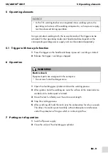 Preview for 19 page of Abicor Binzel SR Series Operating Instructions Manual