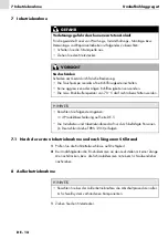 Preview for 14 page of Abicor Binzel WK43 Operating Instructions Manual