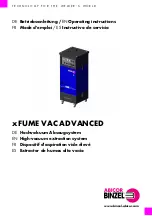 Preview for 1 page of Abicor Binzel xFUME VAC ADVANCED Operating Instructions Manual