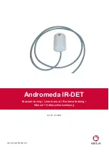 Предварительный просмотр 1 страницы Abilia Gewa Andromeda IR-DET User Manual