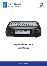 Предварительный просмотр 1 страницы Abilia Lightwriter SL50 User Manual