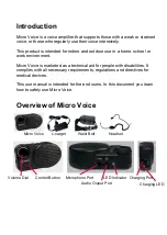 Preview for 3 page of Abilia Micro Voice 462230 User Manual