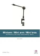 Abilia Mini arm 451030 User Manual предпросмотр