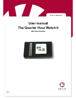 Preview for 1 page of Abilia Quarter Hour Watch II User Manual