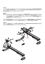 Preview for 8 page of Abilica 820 Rower Manual