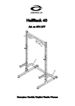 Предварительный просмотр 1 страницы Abilica HalfRack 40 Instructions Manual