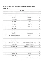 Preview for 4 page of Abilica HP-SP0709PK Important Information Manual