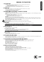 Preview for 3 page of AbilityOne KINETEC 6080 User Manual