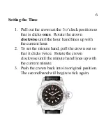 Предварительный просмотр 6 страницы Abingdon Watches Amelia Product Information, Manual And Warranty