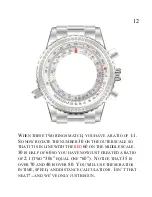 Preview for 12 page of Abingdon Watches Jackie Product Information Manual