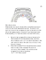 Preview for 13 page of Abingdon Watches Jackie Product Information Manual