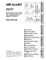 Предварительный просмотр 1 страницы Abit AB9 QuadGT User Manual