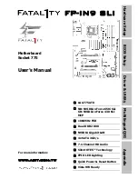 Abit Fatal1ty FP-IN9 SLI User Manual preview