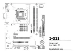 Preview for 1 page of Abit I-G31 Installation Manual