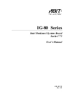 Preview for 1 page of Abit IG-80 Series User Manual