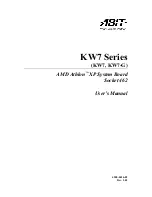 Preview for 1 page of Abit KW7 User Manual