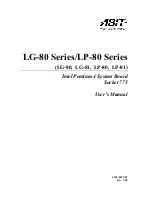 Предварительный просмотр 1 страницы Abit LG80 User Manual