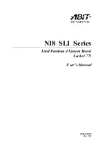 Abit NI8 SLI Series User Manual preview