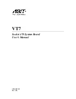 Abit VT7 User Manual предпросмотр