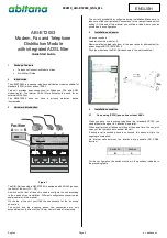 Abitana ABI-ET2003 Quick Start Manual preview