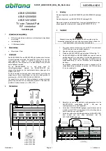 Abitana ABI-EV2000S00 Quick Start Manual предпросмотр