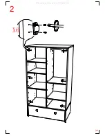 Предварительный просмотр 34 страницы abitare kids Color Flex Assembly Instructions Manual