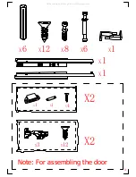 Предварительный просмотр 42 страницы abitare kids Color Flex Assembly Instructions Manual