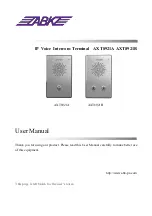 ABK AXT8921A User Manual предпросмотр