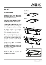 Preview for 31 page of ABK innovent PSH0905WS User'S Manual & Installation Manual