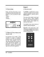 Preview for 22 page of ABK NEERIM User Manual