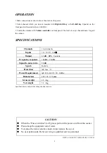 Предварительный просмотр 4 страницы ABK PA-2083M Owner'S Manual