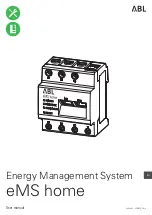 Preview for 1 page of ABL eMS home User Manual