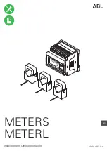 Предварительный просмотр 1 страницы ABL METERL Installation And Configuration Manual