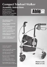 Able 2 PR30275/BL Assembly Instructions Manual preview