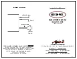 Able 2 SHO-ME 30.3504 Installation Manual preview