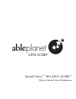 Able Planet LINX AUDIO User Manual preview