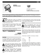 Preview for 2 page of ABLE 6 Series Installation & Maintenance Instructions