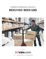 ABLE BEXS110D Installation & Maintenance Instructions Manual предпросмотр